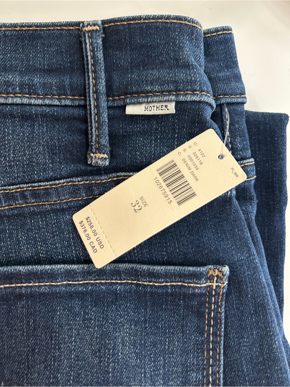 NWT
MOTHER
THE HUSTLER ROLLER SNEAK
Trouble Maker
Size 32
Inseam 32 - Picture 4 of 9